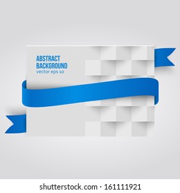 Vector abstract background. Label color and lines