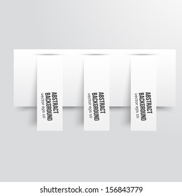 Vector abstract background. Label  white and lines