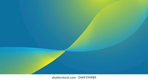 vector Abstract background light blue modern corporate concept with light yellow color pattern can be edited wavy.