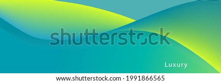 vector Abstract background light blue modern corporate concept with light yellow color pattern can be edited wavy.