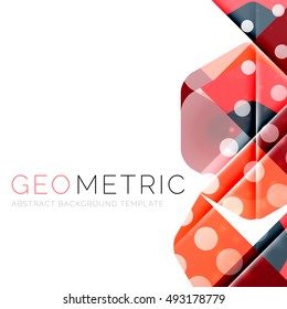 Vector abstract background with light effects