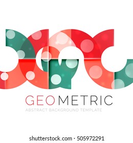 Vector abstract background with light effects