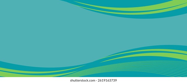 vector Abstract background light green modern corporate concept with light yellow color pattern can be edited wavy.