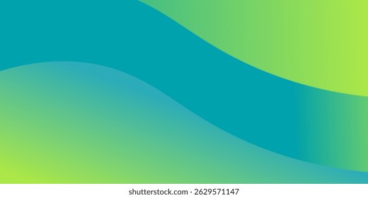 vector Abstract background light green modern corporate concept with light yellow color pattern can be edited wavy.