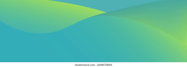 vector Abstract background light green modern corporate concept with light yellow color pattern can be edited wavy.