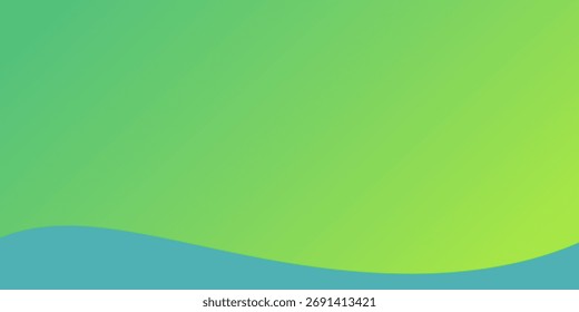 vetor Fundo abstrato luz verde moderno conceito corporativo com padrão de cor amarelo claro pode ser editado ondulado.