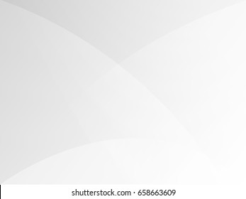 Vector abstract background of light grey curve overlap each other and create smooth shadow.