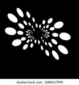 vector abstract background of light template circle beauty