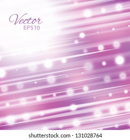 vector abstract background with lights and lines