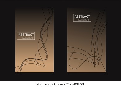 Vector of abstract background with lines