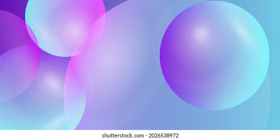 Vector abstract background - liquid bubble shapes on fluid gradient with shadows and light effects. Shiny design templates for text. Applicable for placards, banners, flyers, presentations, covers.