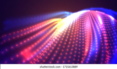 fondo abstracto vectorial con pinturas luminosas