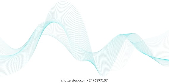 Vector abstract background luxury dynamic wavy lines