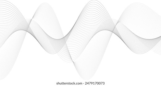 Vector abstract background luxury dynamic curve waves