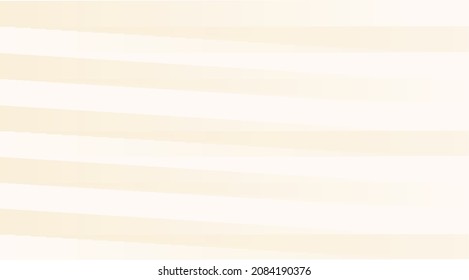 Vector abstract background made of cream and tan lines running horizontally and diagonal. Decorative,  subtle. Copy space.