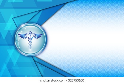 Vector Abstract Background Medical Health Care Pharmacy Concept Template Design