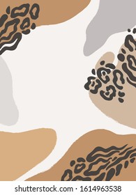 Vector abstract background in memphis style