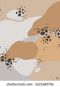 Vector abstract background in memphis style