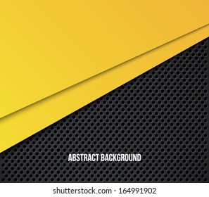Vector abstract background with metallic dotted pattern