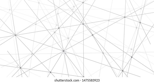  Fondo abstracto vectorial. Ilustración tecnológica moderna. abstracción geométrica digital con líneas y puntos.