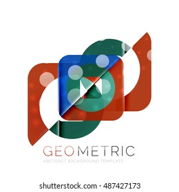 Vector abstract background modern template