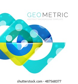 Vector abstract background modern template