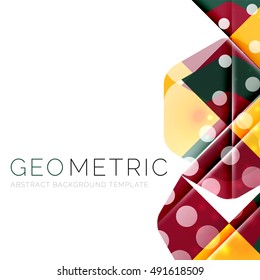 Vector abstract background modern template