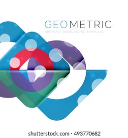 Vector abstract background modern template