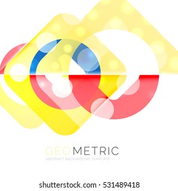 Vector abstract background modern template