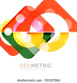 Vector abstract background modern template