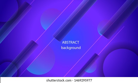 Vector abstract background in neon color. EPS 10