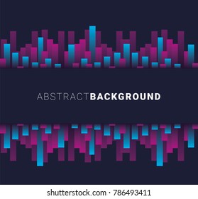 Vector abstract background. neon, modern background illustration