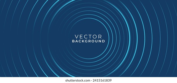 Abstrakter Vektorhintergrund auf blauem Hintergrund. Geometrische abstrakte Formen, Hintergrund für Text, Bildschirmschoner, Banner. Vektordatei. Design-Elemente.