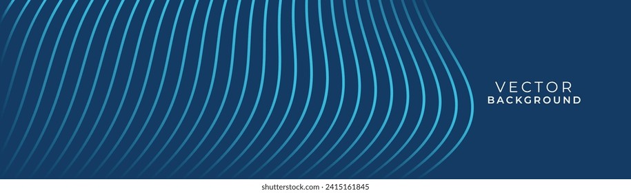 Vector abstract background on Blue background. Geometric abstract shapes, background for text, screensaver, banner. Vector file. design elements.
