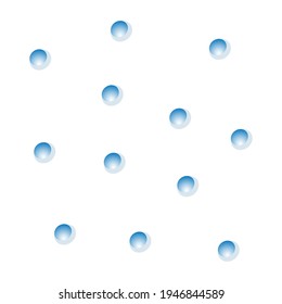 Vektorgrafik, abstrakter Hintergrund auf weißem Hintergrund. Illustration