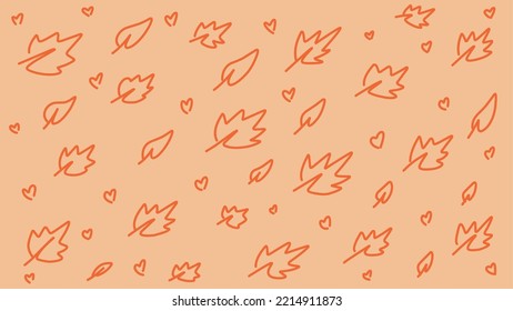 vector abstract background of orange color for cover, wallpaper