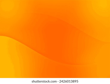 Vector abstract background in orange color with gradient and Intersecting lines in the background.