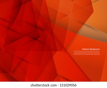 Vector abstract background. Origami geometric