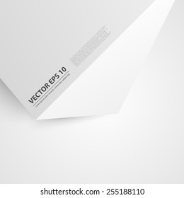 Vector abstract background. Origami and paper geometric