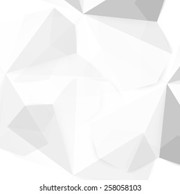 Vector abstract background. Origami and paper geometric