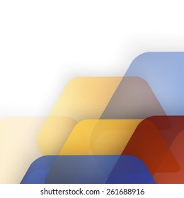 Vector abstract background. Origami and paper geometric