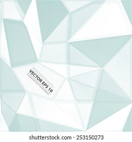 Vector abstract background. Origami and polygon geometric