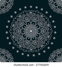 Vector abstract background with ornament.. Decorative seamless.