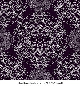 Vector abstract background with ornament.. Decorative seamless. 