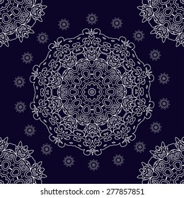 Vector abstract background with ornament.. Decorative seamless.