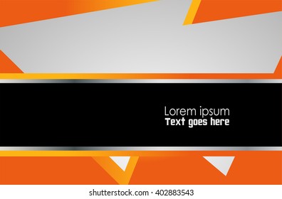 Vector abstract background. Overlap dimension modern line bar design for text and message. Template design.
