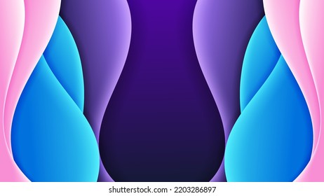Vector abstract background with overlap layer and dynamic shadow on background .Vector background for wallpaper,banner, background. Eps 10