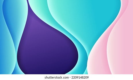 Vector abstract background with overlap layer and dynamic shadow on background .Vector background for wallpaper,banner, background. Eps 10