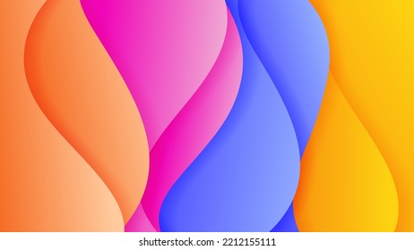 Vector abstract background with overlap layer and dynamic shadow on background .Vector background for wallpaper,banner, background. Eps 10