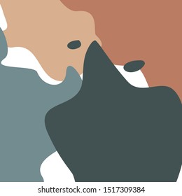 Vector abstract background in pastel colors. Template for wallpaper, textile, posters, cards, social networks and other uses.